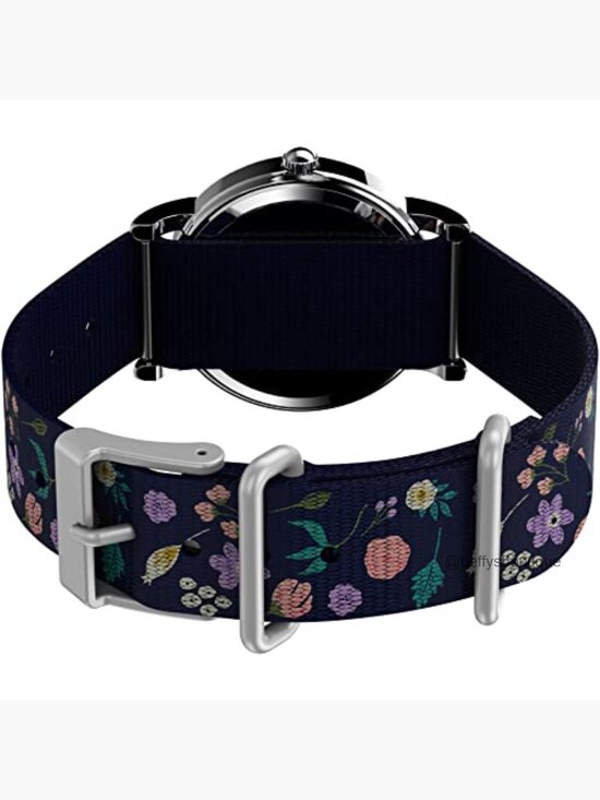 Peanuts Snoopy Weekender Watch Silver-Tone Blue Strap 31mm main image 4